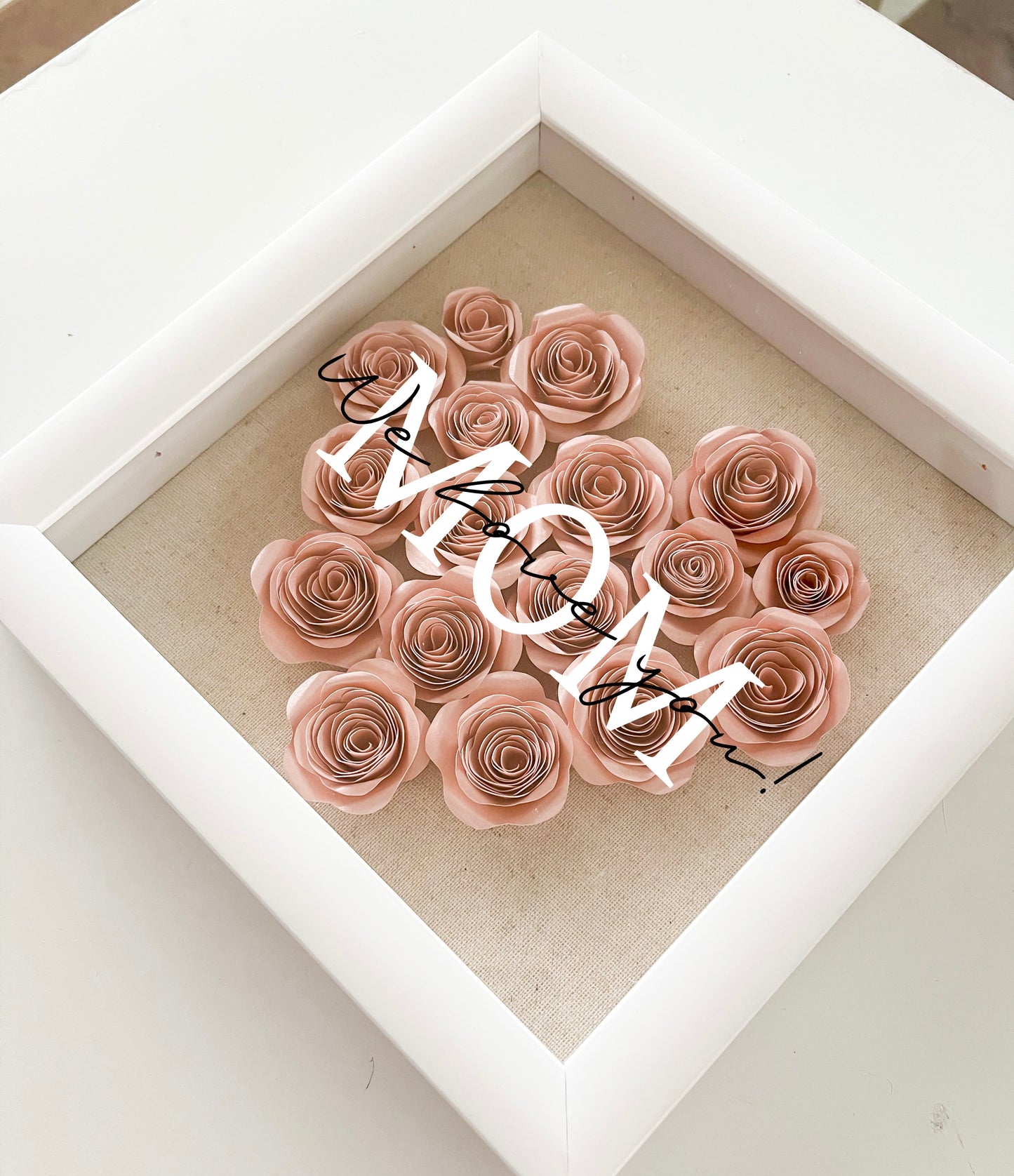 Shadow Box Flowers